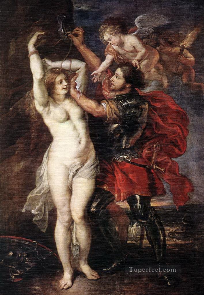 ペルセウスとアンドロメダ 1640年 ピーター・パウル・ルーベンス油絵